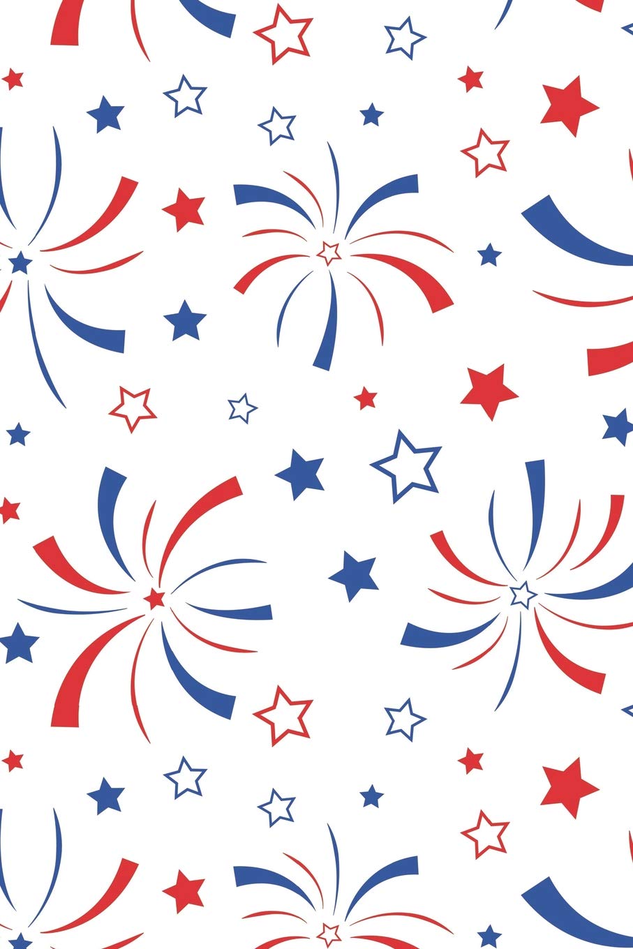 Patriotic Pattern - United States Of America 171: Graph Paper 5x5 Notebook for Patriots and Locals Books