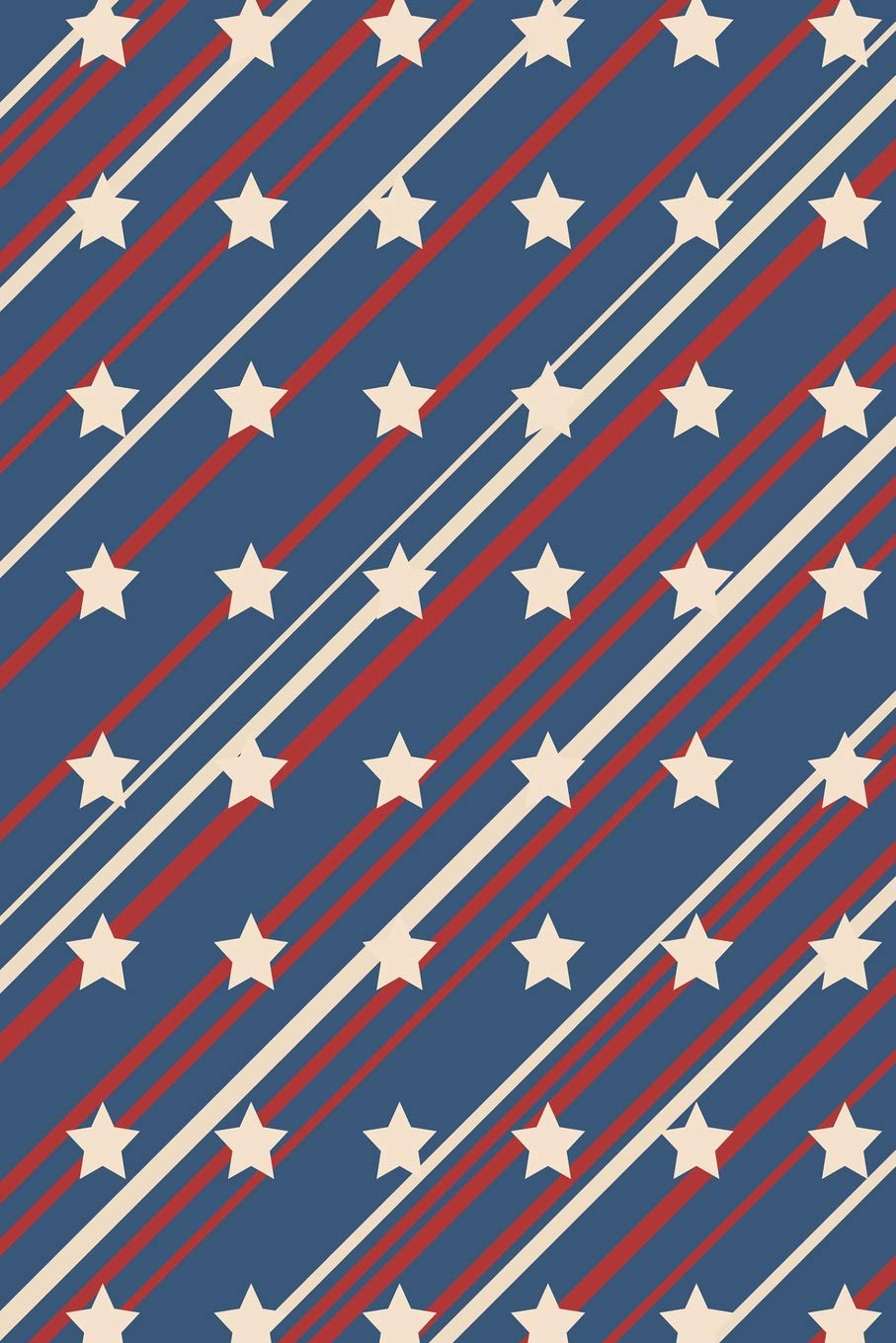 Patriotic Pattern - United States Of America 56: Graph Paper 5x5 Notebook for Patriots and Locals Books