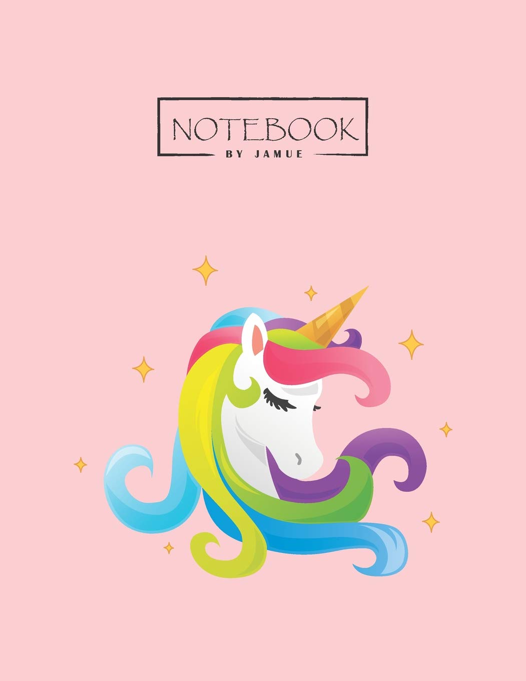 Notebook: Magic prince pink cover and Lined pages, Extra large (8.5 x 11) inches, 110 pages, White paper (Magic prince pink notebook, Band 4) International