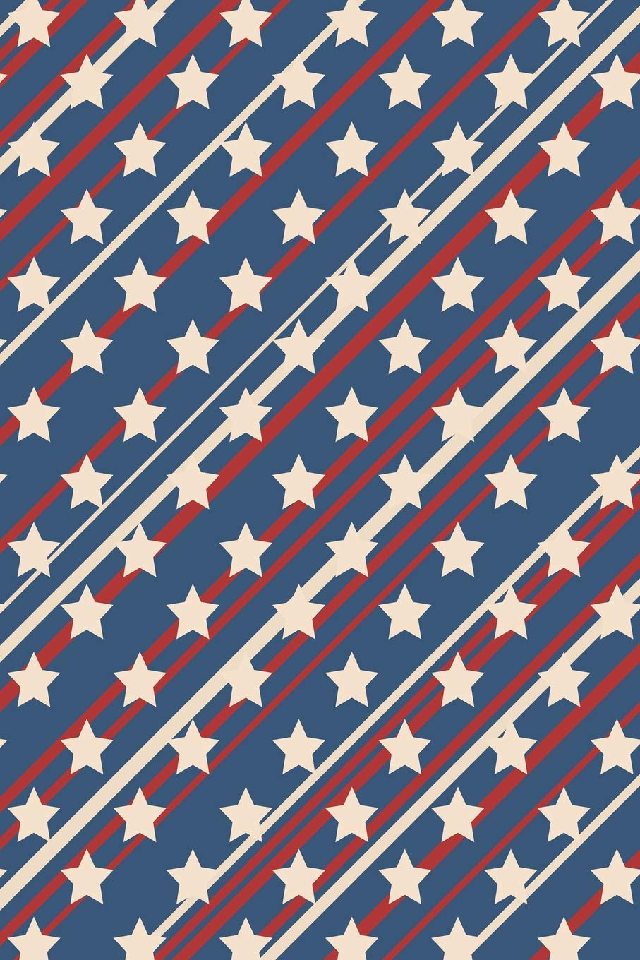 Patriotic Pattern - United States Of America 57: Graph Paper 5x5 Notebook for Patriots and Locals Books