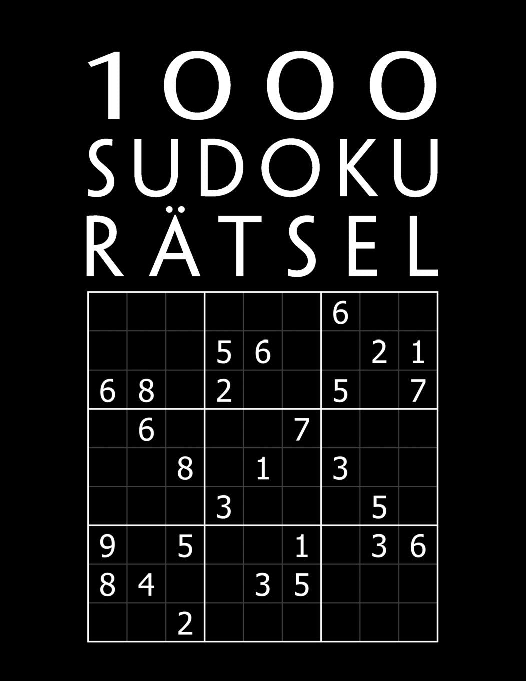 1000 Sudoku Rätsel: Rätselbuch mit Lösungen | 1000+ XXL Sammlung | Einfach bis Extrem Schwer | Tolles Geschenk für Jugendliche & Erwachsene und Großeltern & Senioren Sports Books