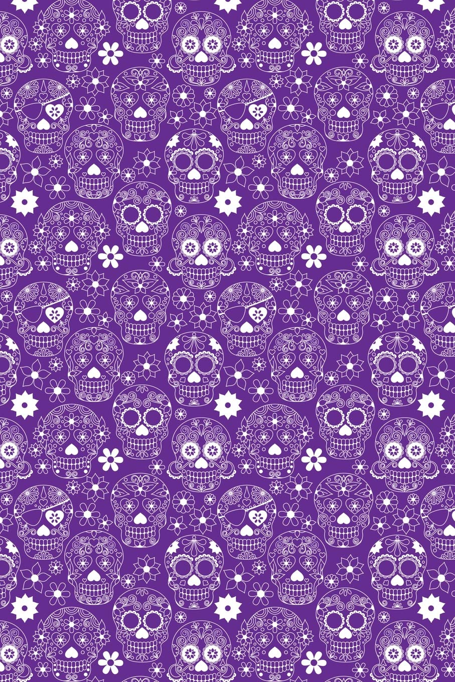 Day Of The Dead Pattern | Sugar Skull Santa Muerte 03: Blank Dot Grid Notebook for Day Of The Dead Lovers Books