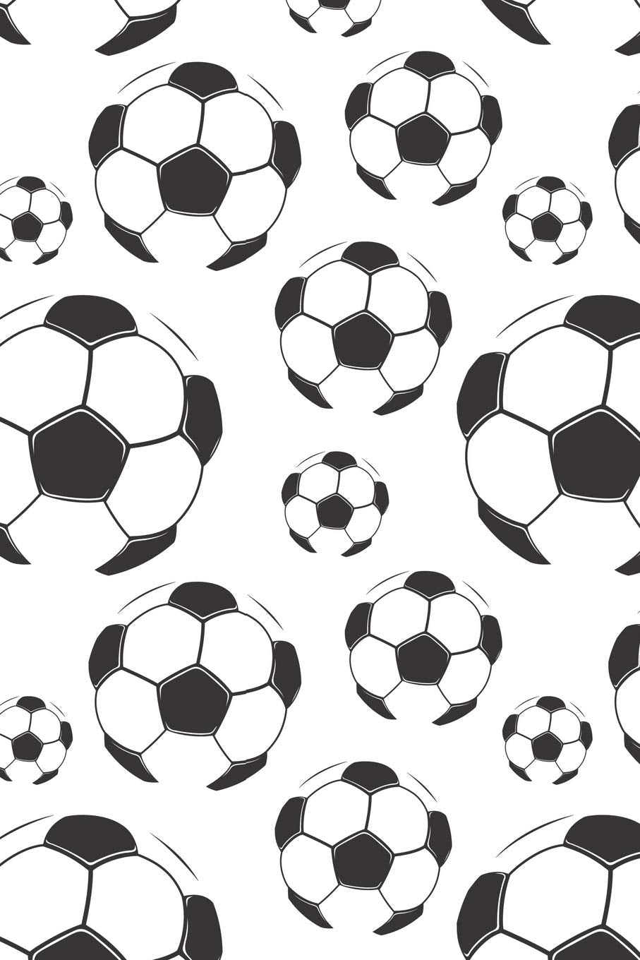 Fussball Muster - Torhüter Stürmer Fans Verein 10: Kariertes Notizbuch für Fußballspieler und Fußballfans Books
