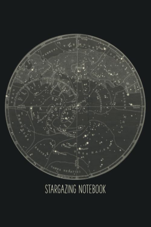 Stargazing Notebook: Amateur Astronomy Log Book 102 Pages Observation Book Natural Sciences