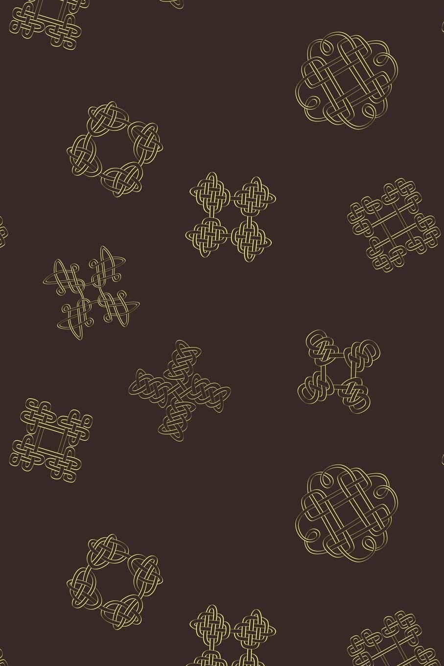 Viking Pattern - Go To Valhalla 57: Blank Dot Grid Notebook for Norse Mythology Lovers Books