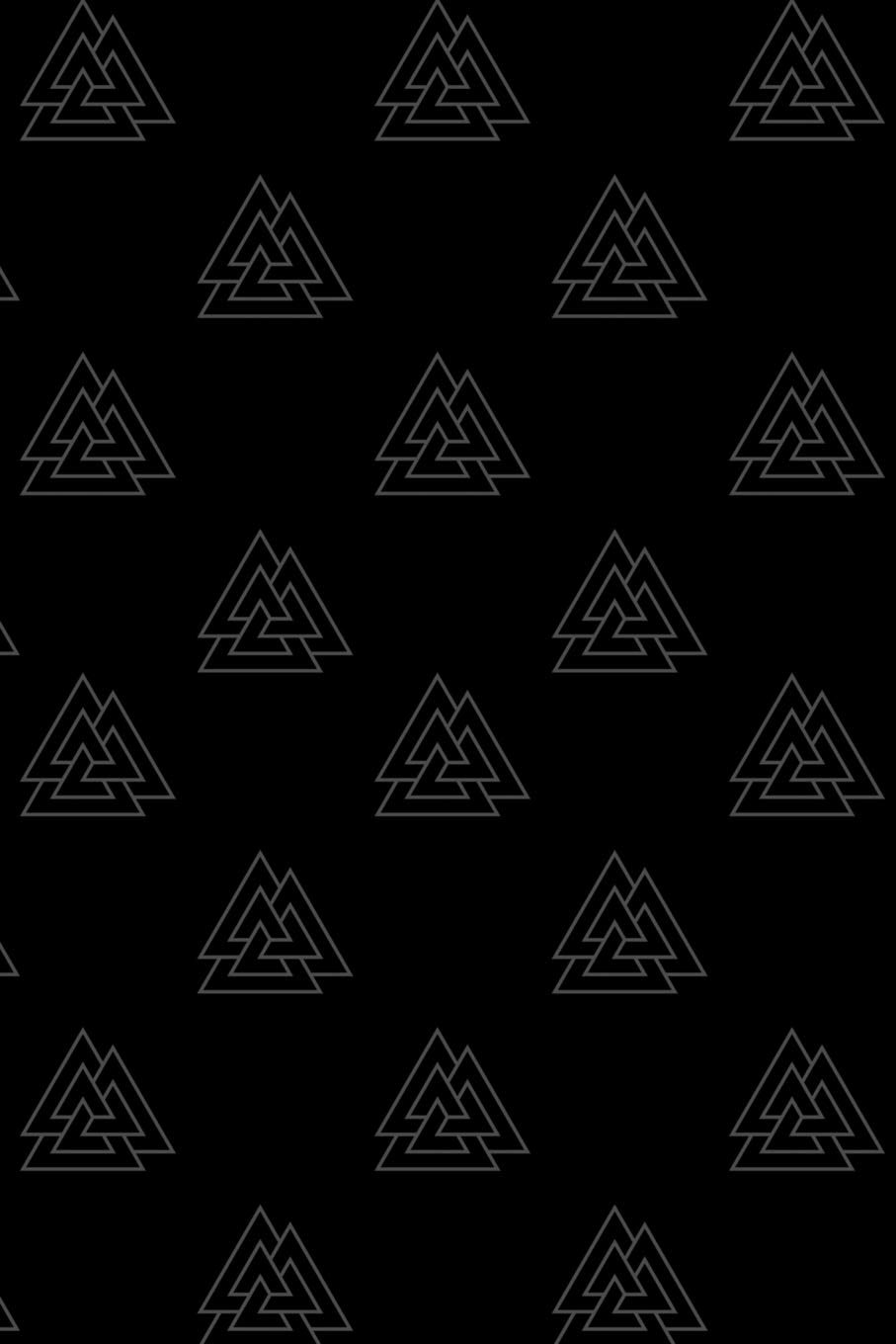 Viking Pattern - Go To Valhalla 66: Blank Dot Grid Notebook for Norse Mythology Lovers Books