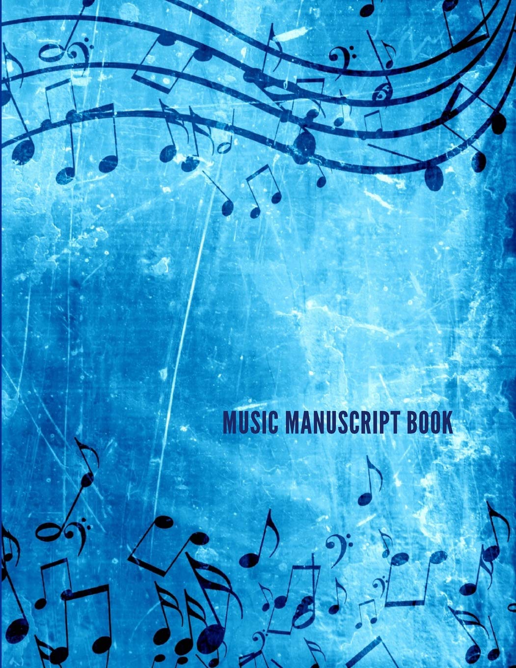 Music Manuscript Book: Blank Sheet Music Composition Manuscript, 12 Staffs Per Paper, for Musicians, Bands, Teachers and Students book