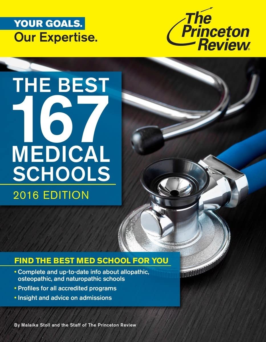 The Best 167 Medical Schools 2016 book