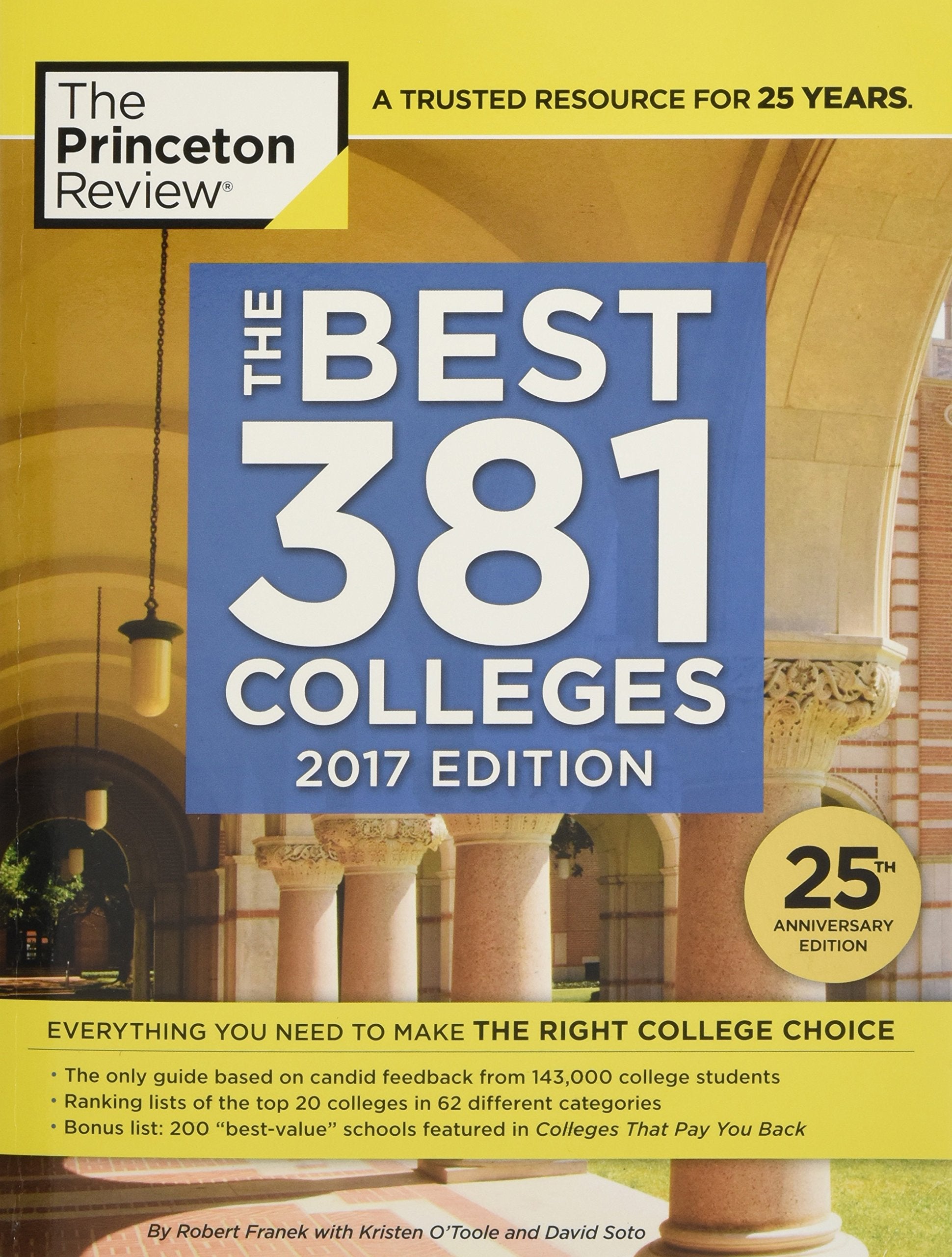The Best 381 Colleges 2017 (Princeton Review) Study Guides