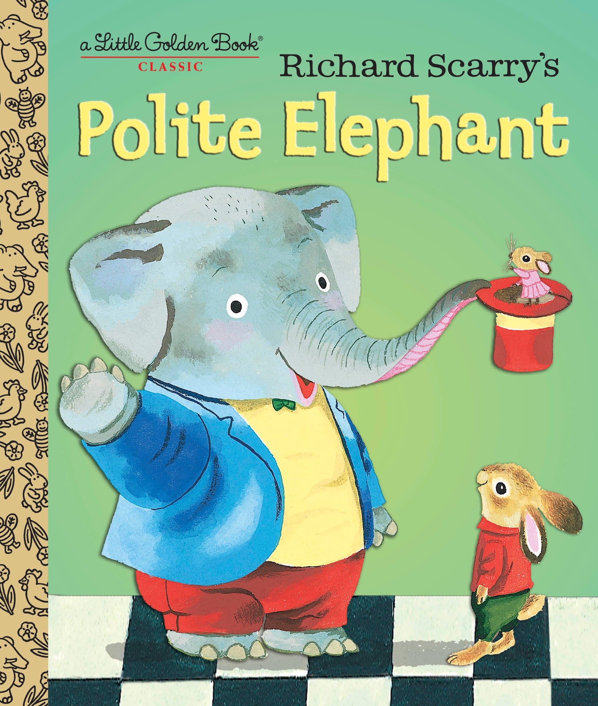 Richard Scarry's Polite Elephant (Little Golden Book) Parents & Children
