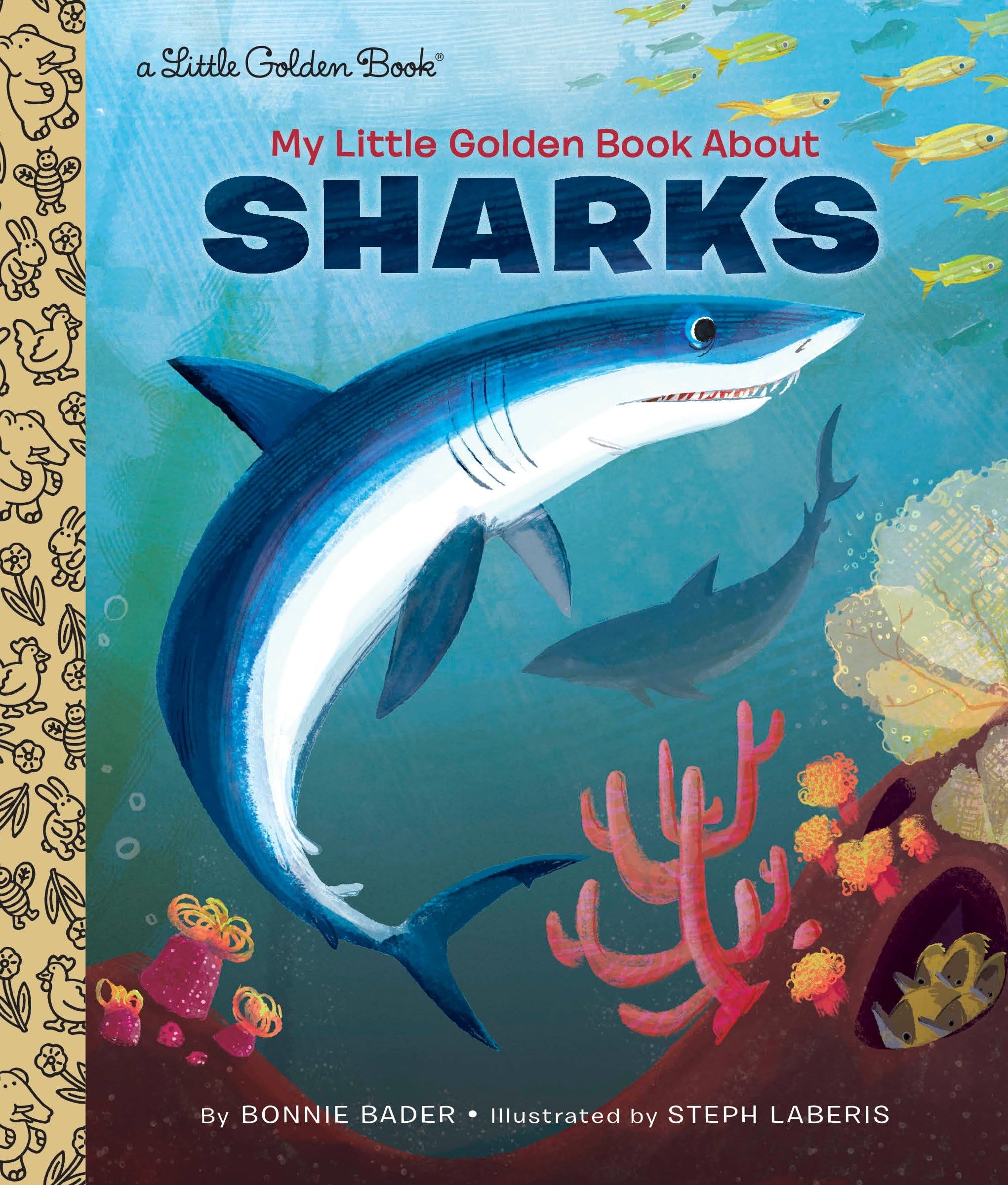 My Little Golden Book About Sharks Natural Sciences