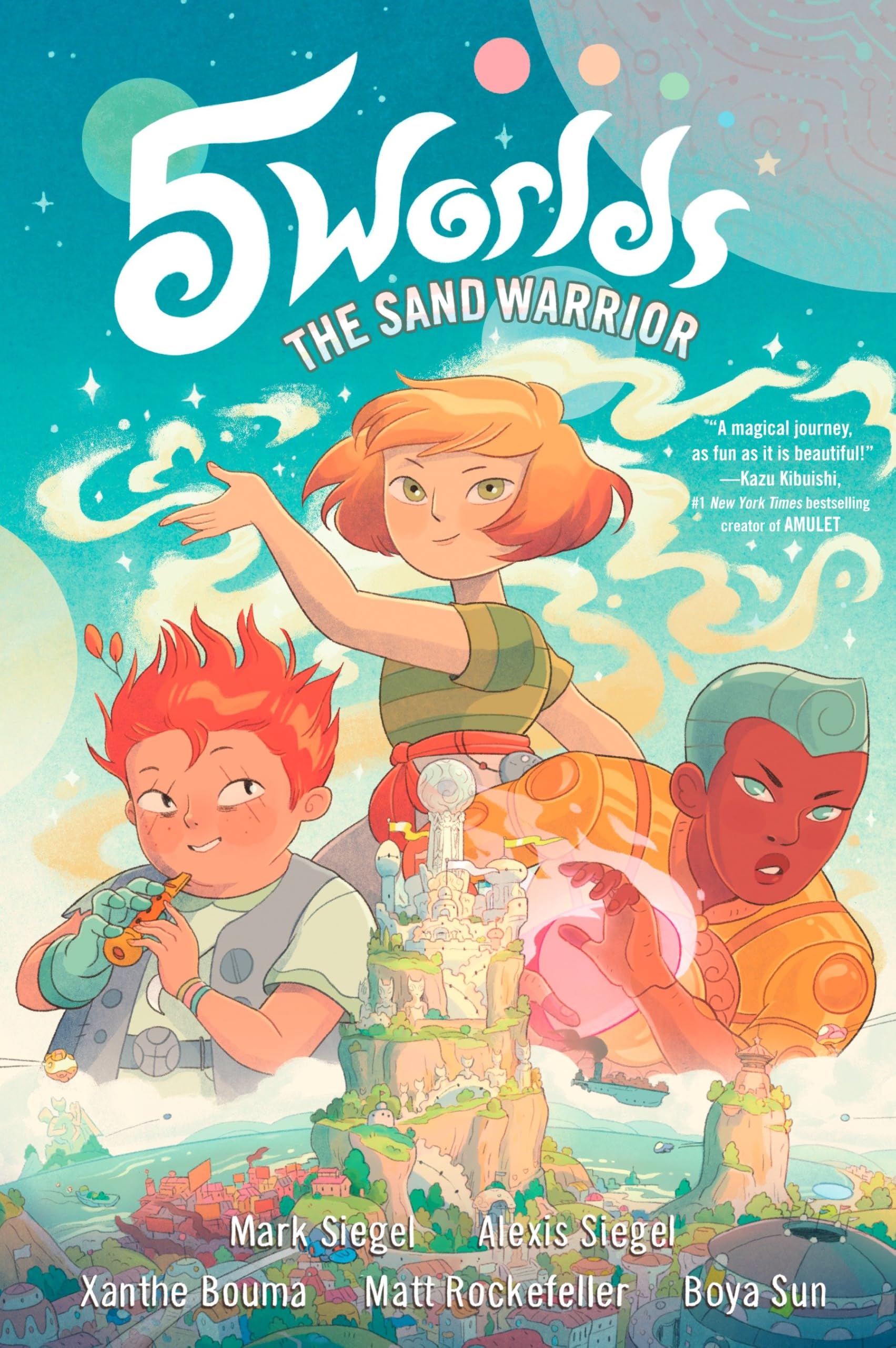 5 Worlds Book 1: The Sand Warrior Manga