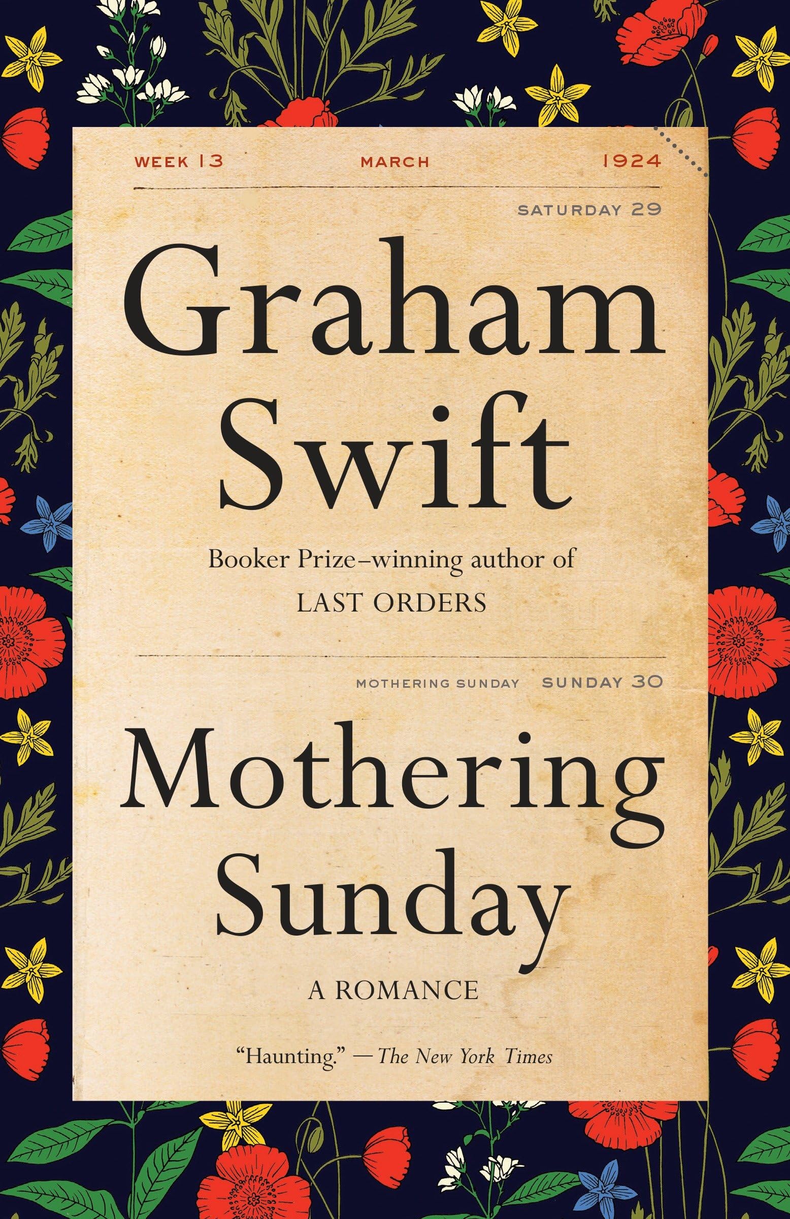 Mothering Sunday: A Romance (Vintage International) Historical Fiction