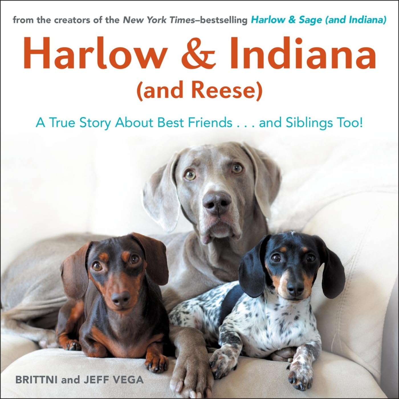 Harlow & Indiana (and Reese): A True Story About Best Friends...and Siblings Too! book