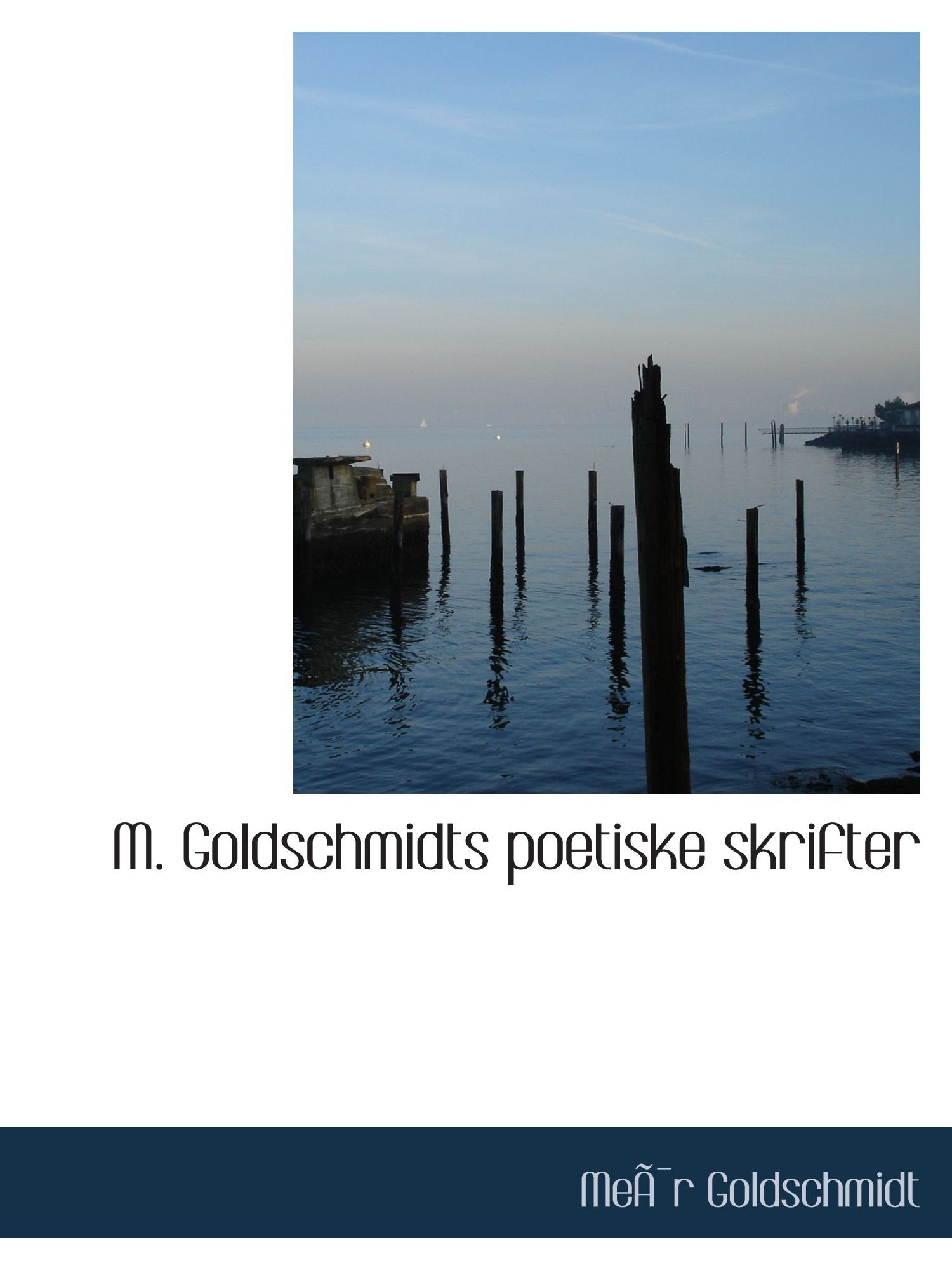 M. Goldschmidts poetiske skrifter Politics & History