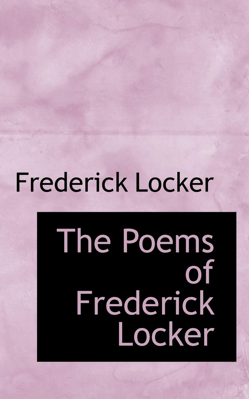 The Poems of Frederick Locker Books
