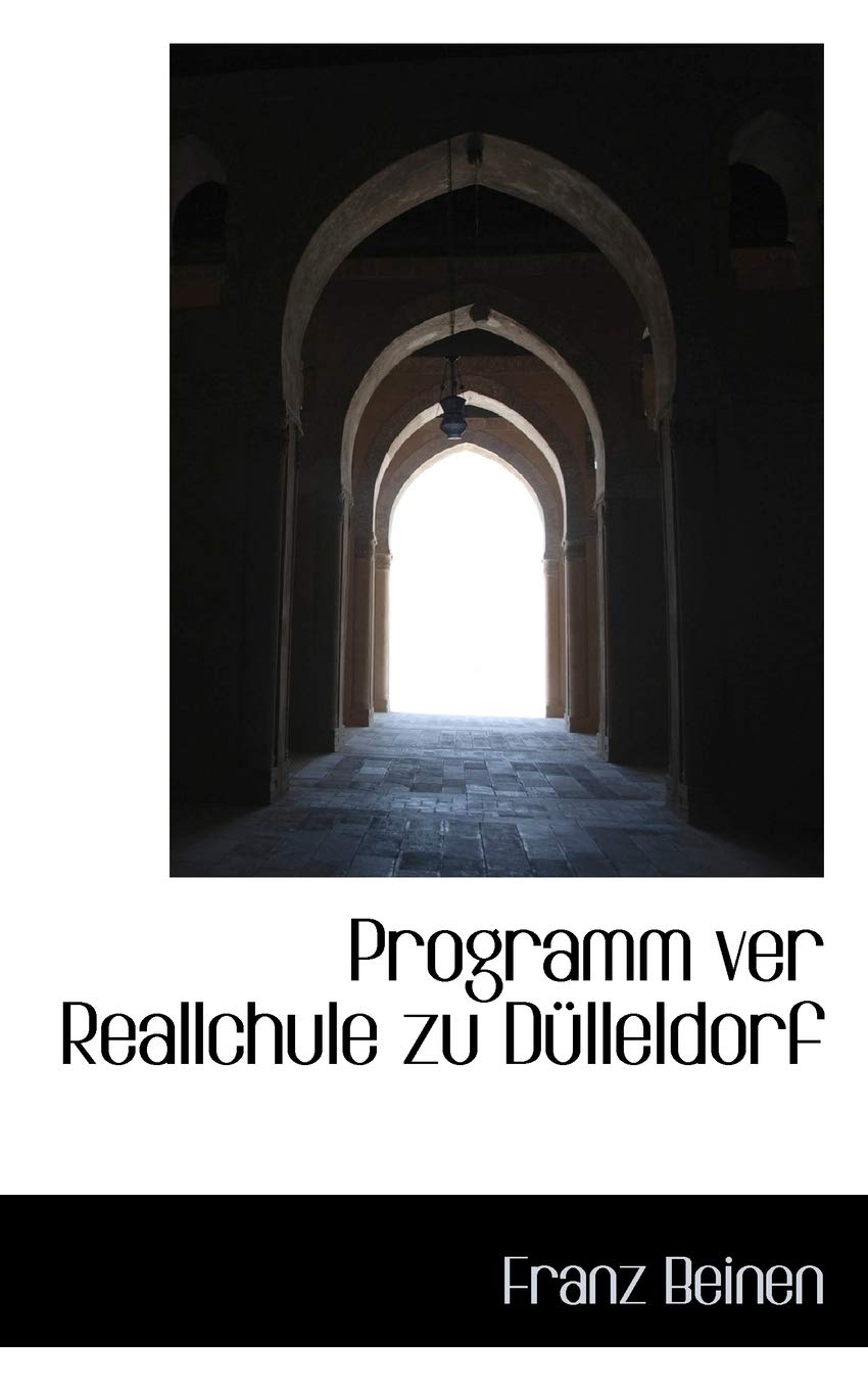 Product Image: Programm Ver Reallchule Zu Dulleldorf