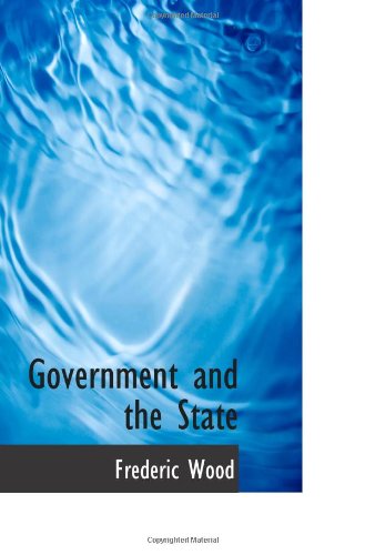 Government and the State Politics & History books