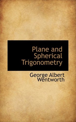 Product Image: Plane and Spherical Trigonometry
