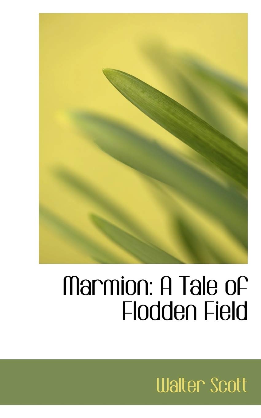 Marmion: A Tale of Flodden Field Books