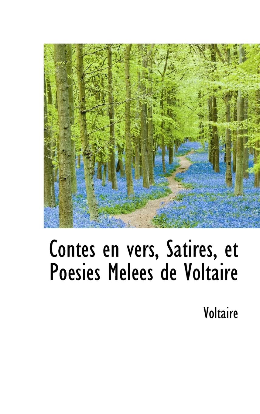 Contes En Vers, Satires, Et Poesies Melees De Voltaire Books