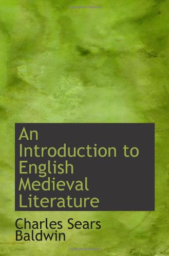 An Introduction to English Medieval Literature Books