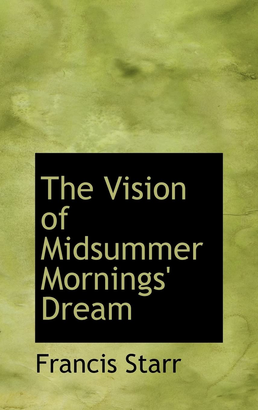 Product Image: The Vision of Midsummer Mornings' Dream