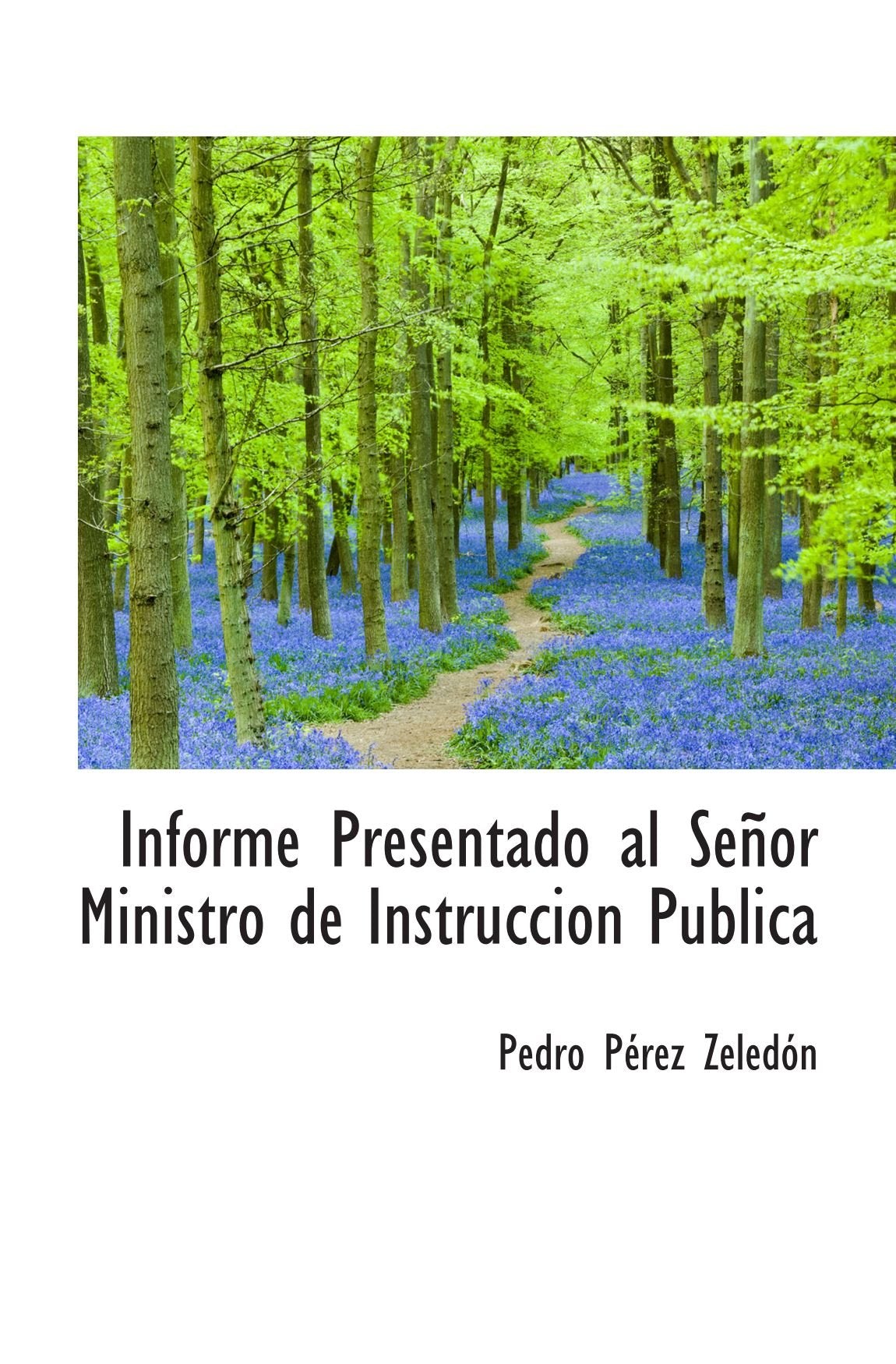 Informe Presentado al Señor Ministro de Instruccion Publica Politics & History