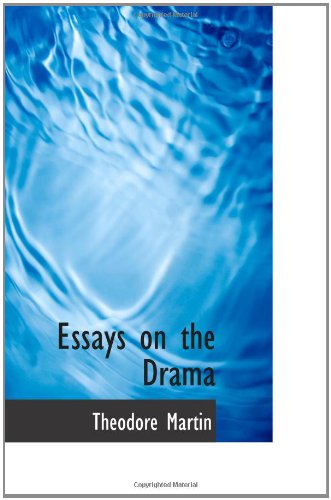 Product Image: Essays on the Drama