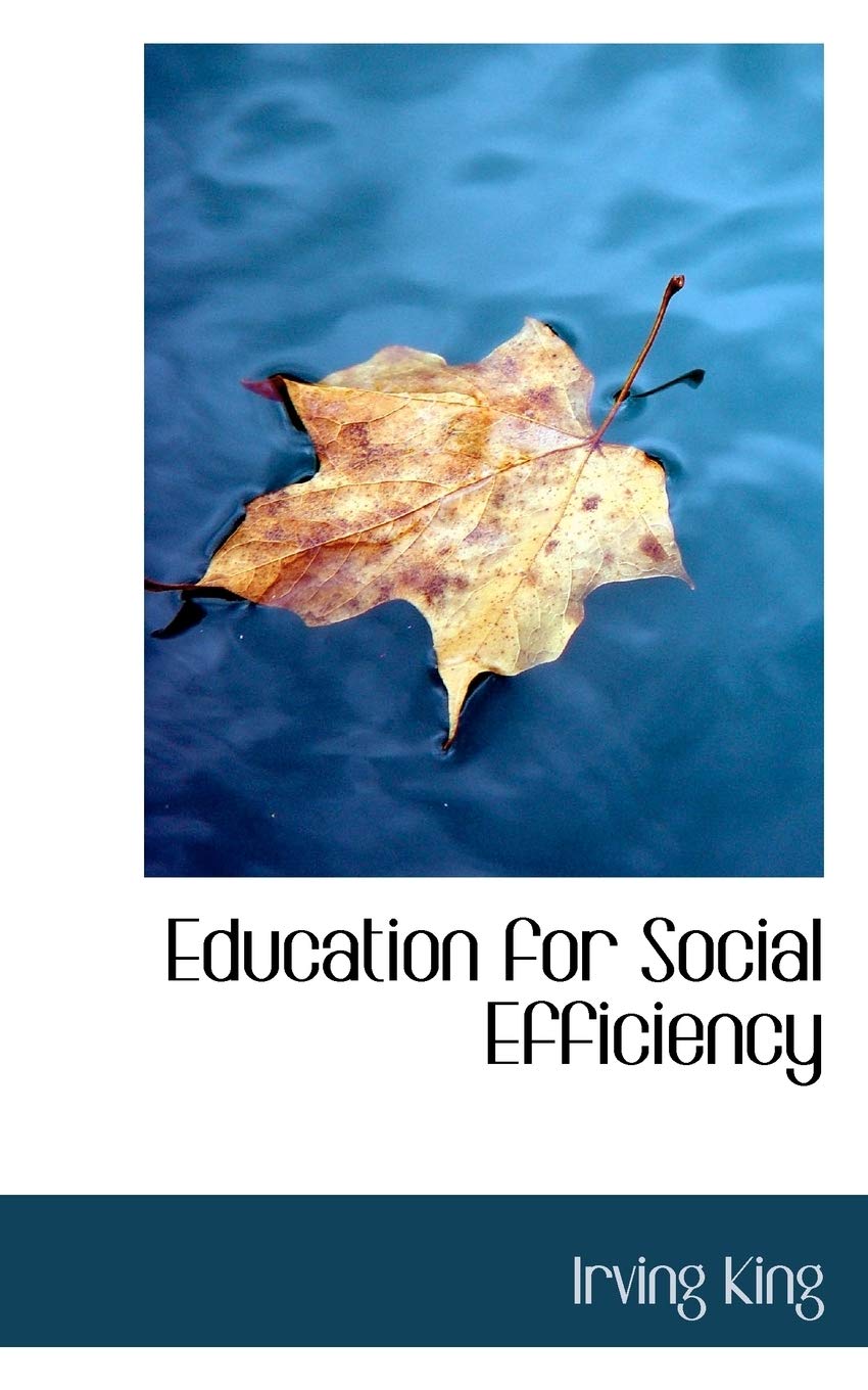 Product Image: Education for Social Efficiency