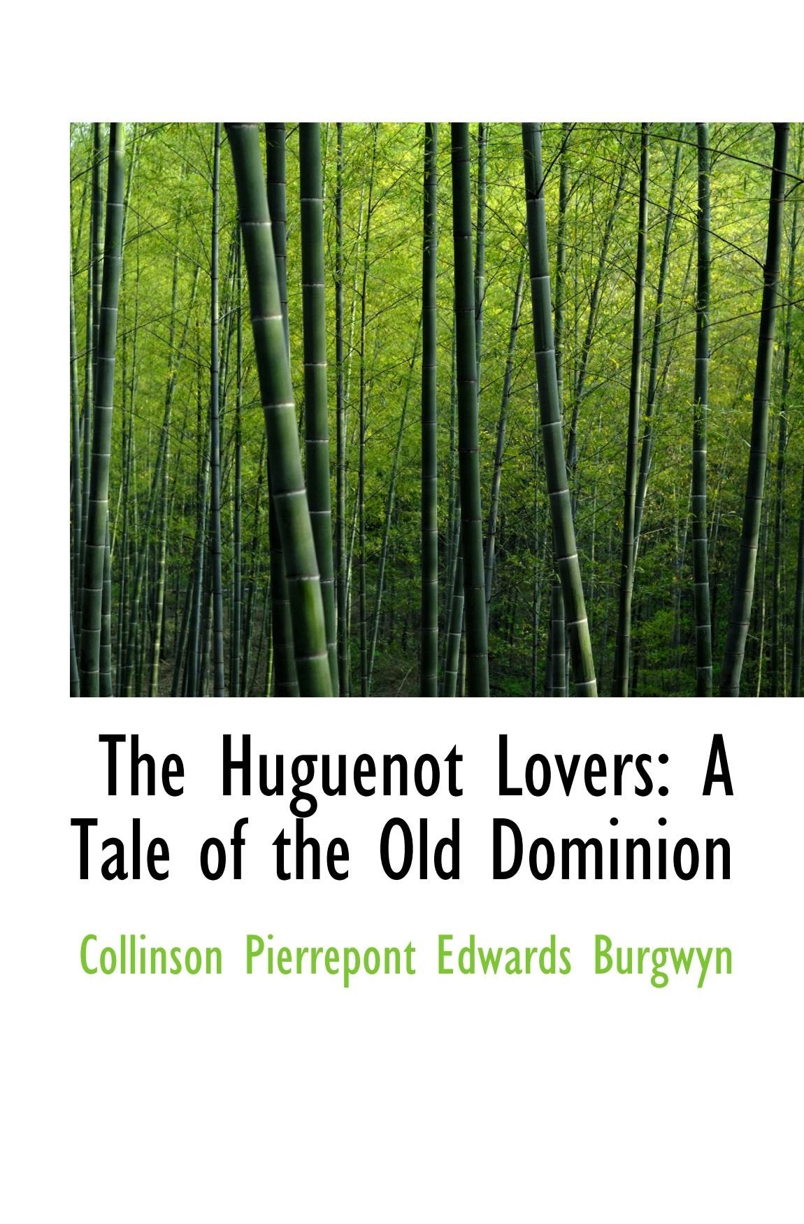 The Huguenot Lovers: A Tale of the Old Dominion Books