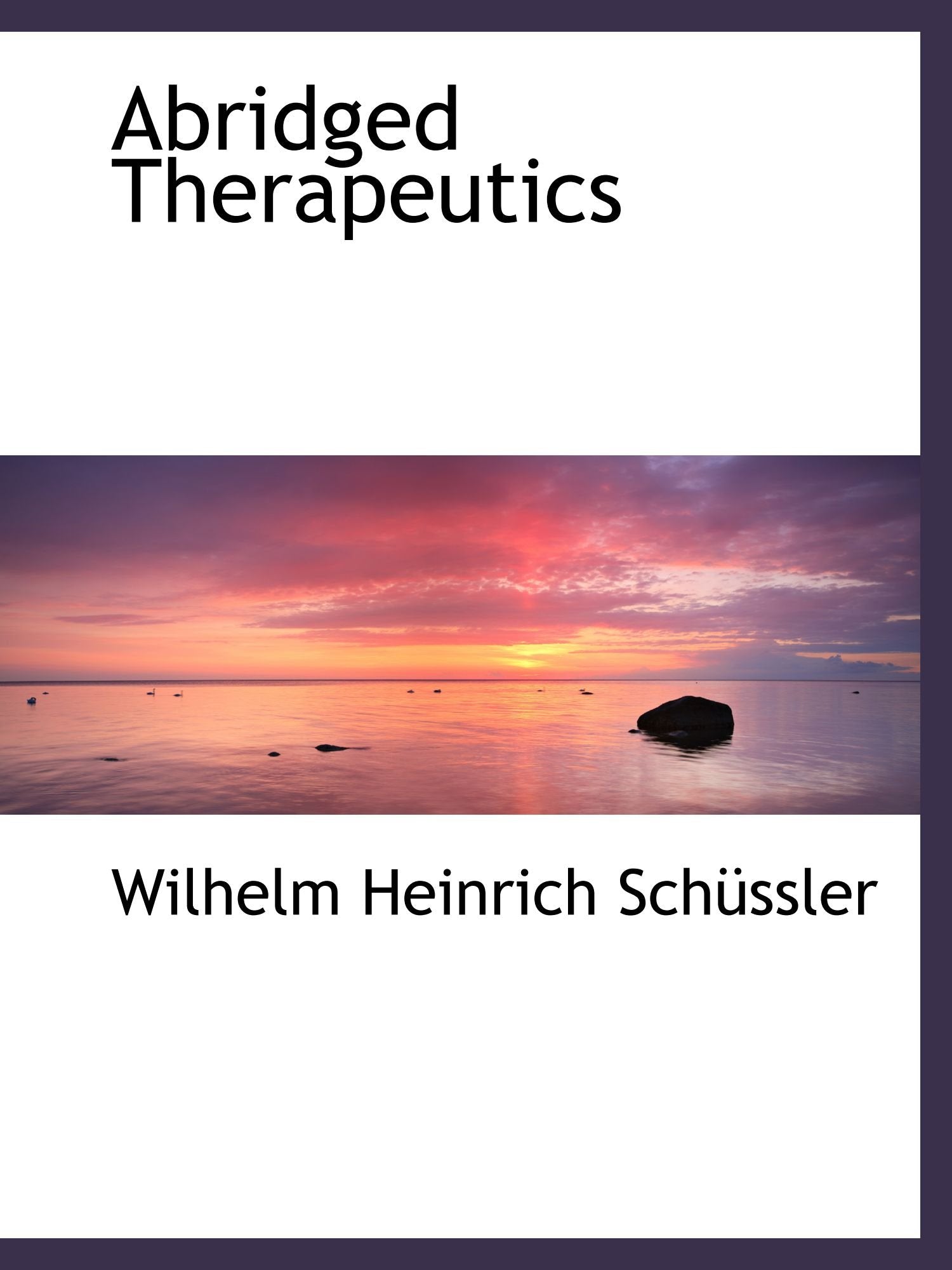 Abridged Therapeutics Medicine