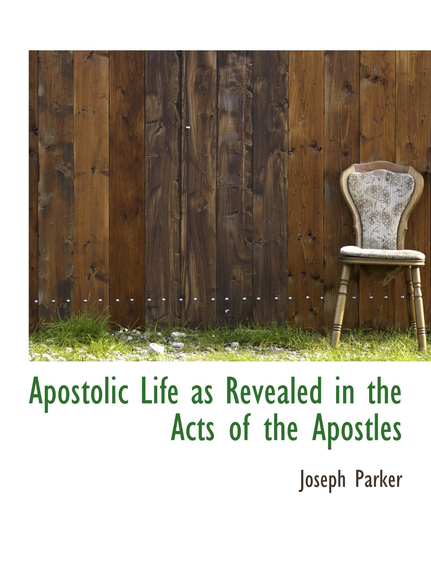 Apostolic Life as Revealed in the Acts of the Apostles Politics & History