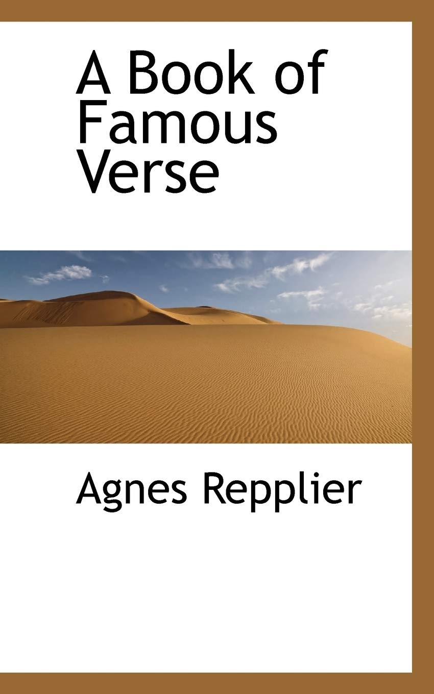 A Book of Famous Verse Politics & History
