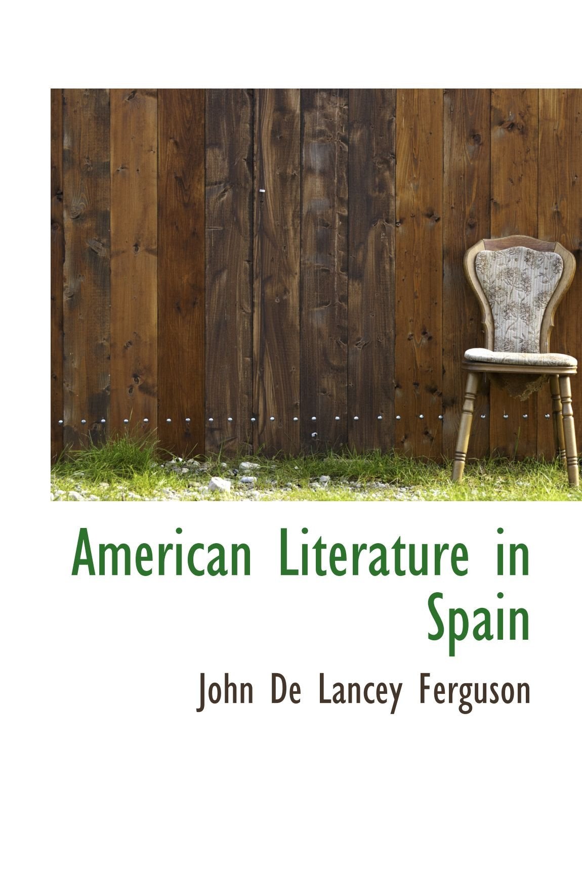 American Literature in Spain Books