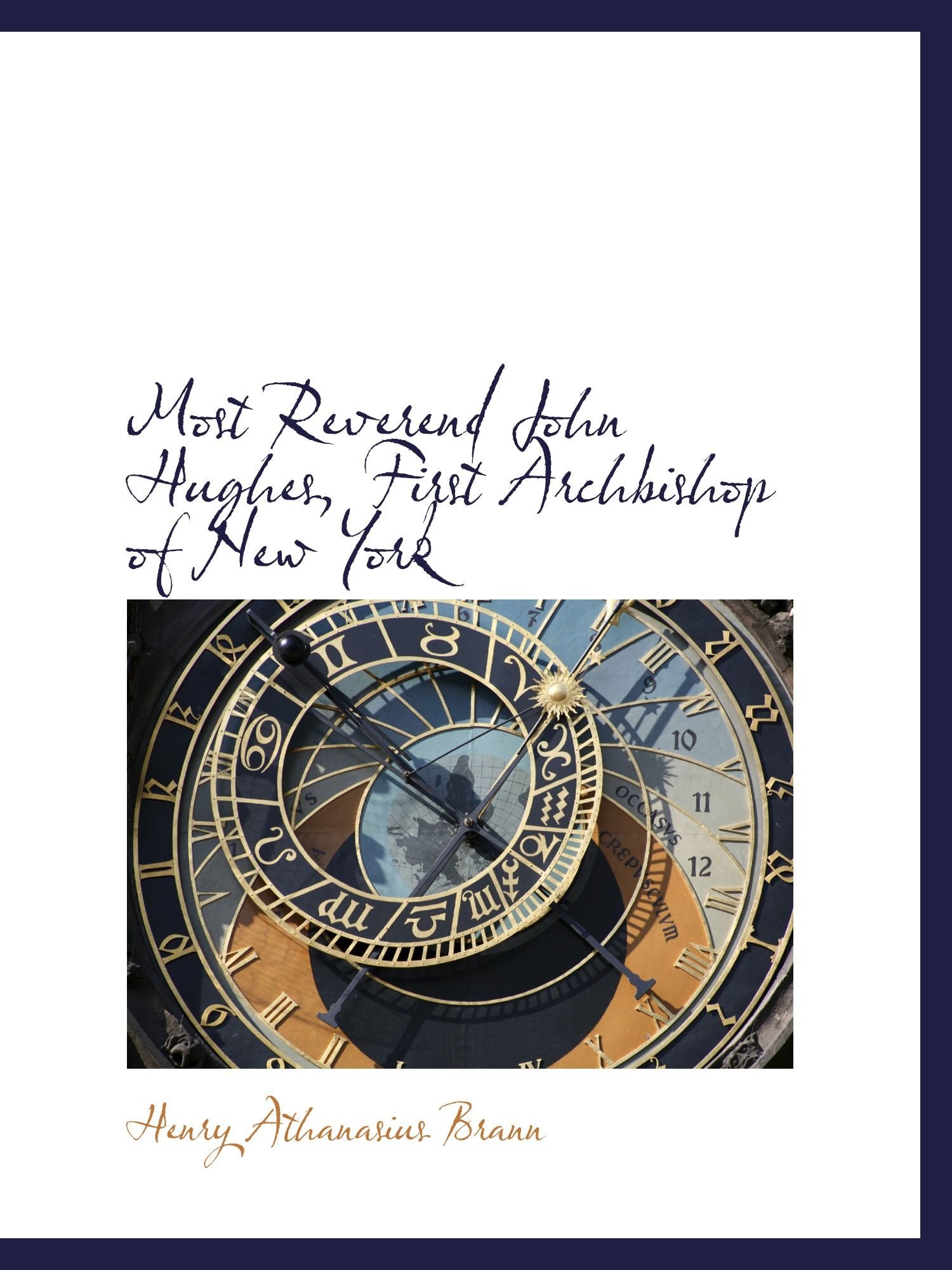 Most Reverend John Hughes, First Archbishop of New York Politics & History