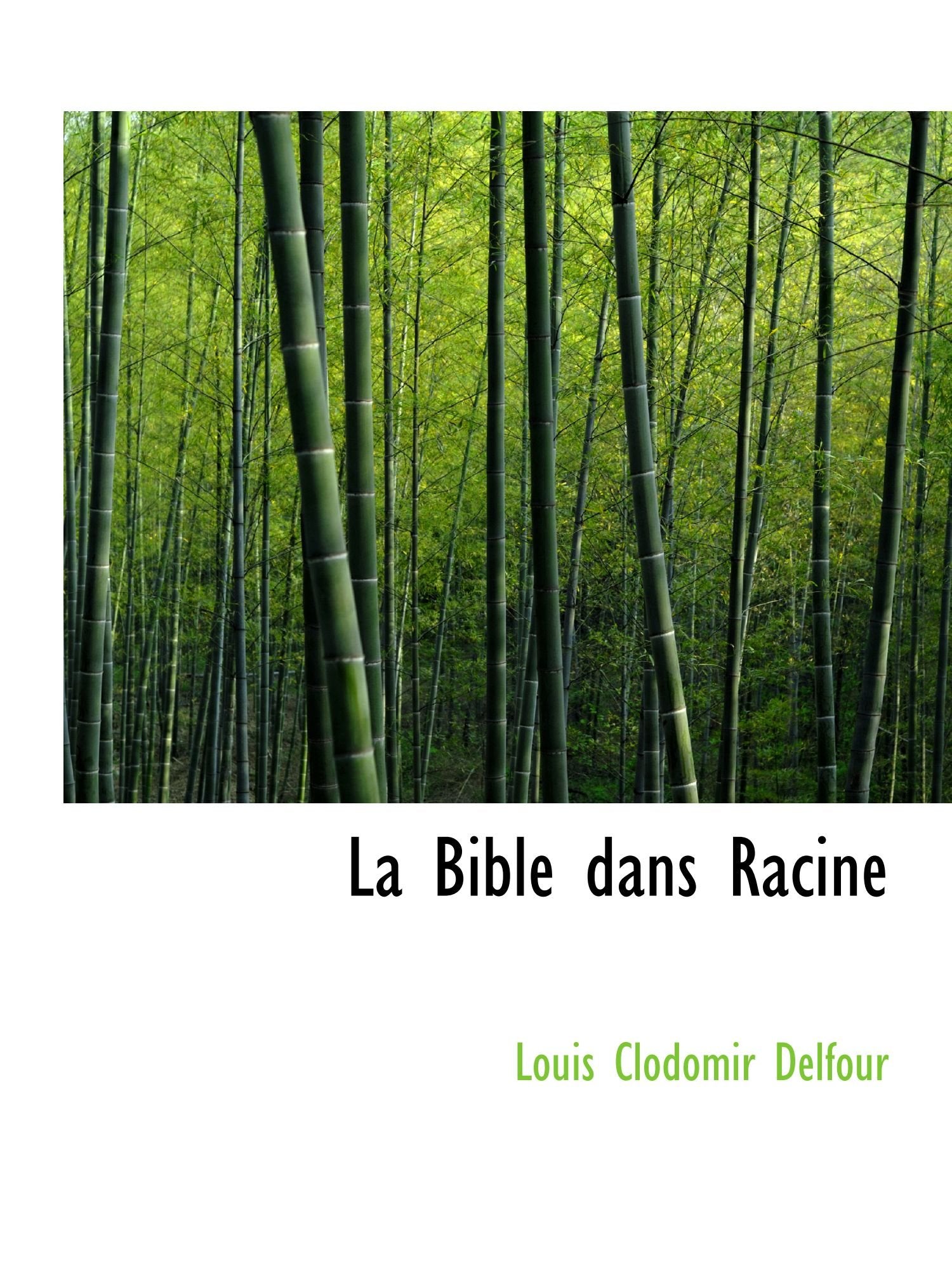 La Bible dans Racine Books