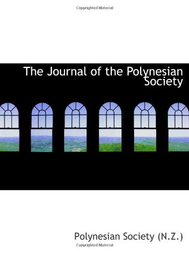 The Journal of the Polynesian Society Politics & History