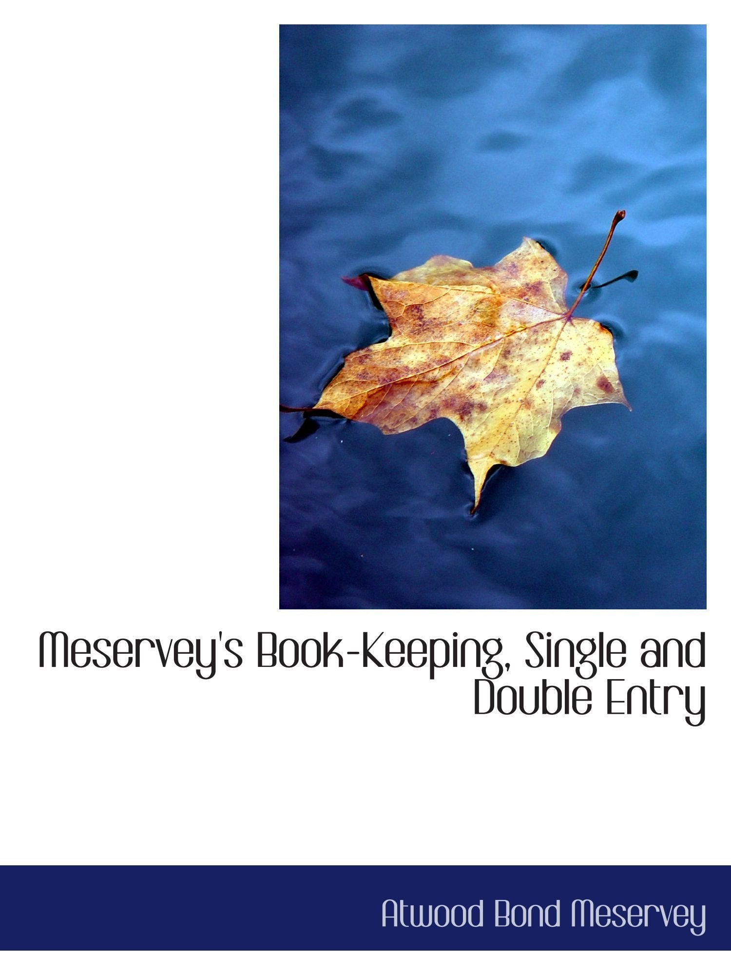 Meservey's Book-Keeping, Single and Double Entry Politics & History