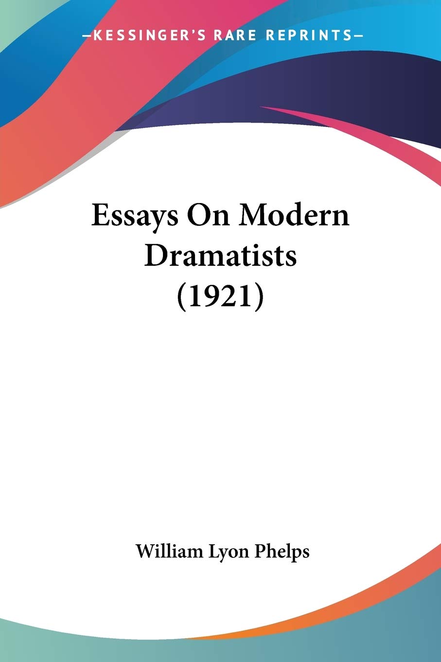 Product Image: Essays on Modern Dramatists