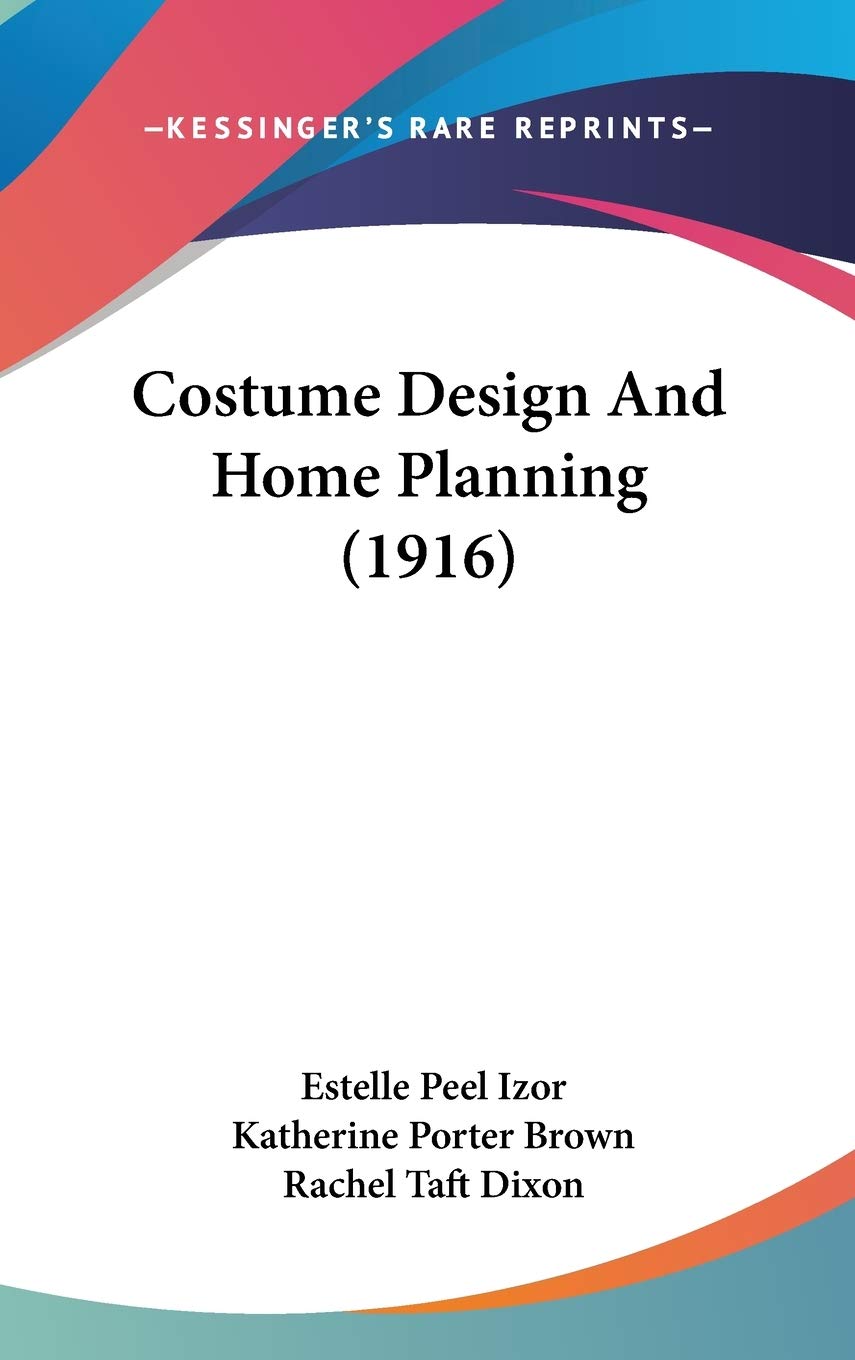 Costume Design and Home Planning Contemporary literature