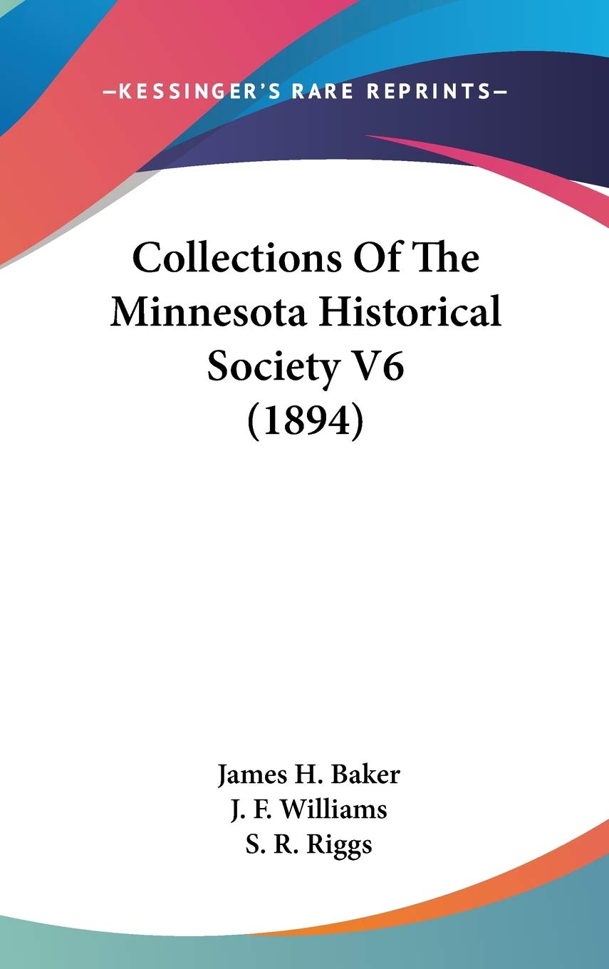 Collections of the Minnesota Historical Society Contemporary literature