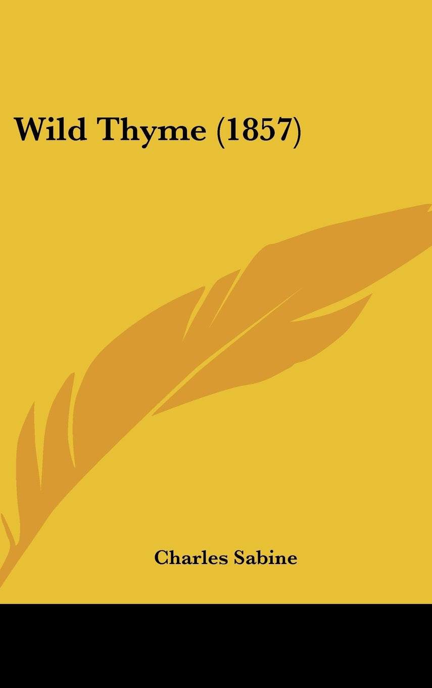Product Image: Wild Thyme (1857)