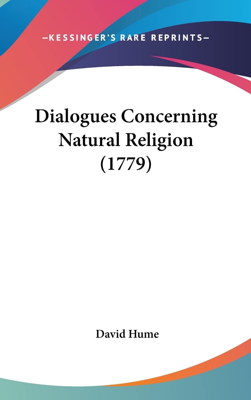 Product Image: Dialogues Concerning Natural Religion (1779)