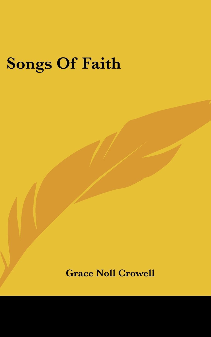 Songs Of Faith Books
