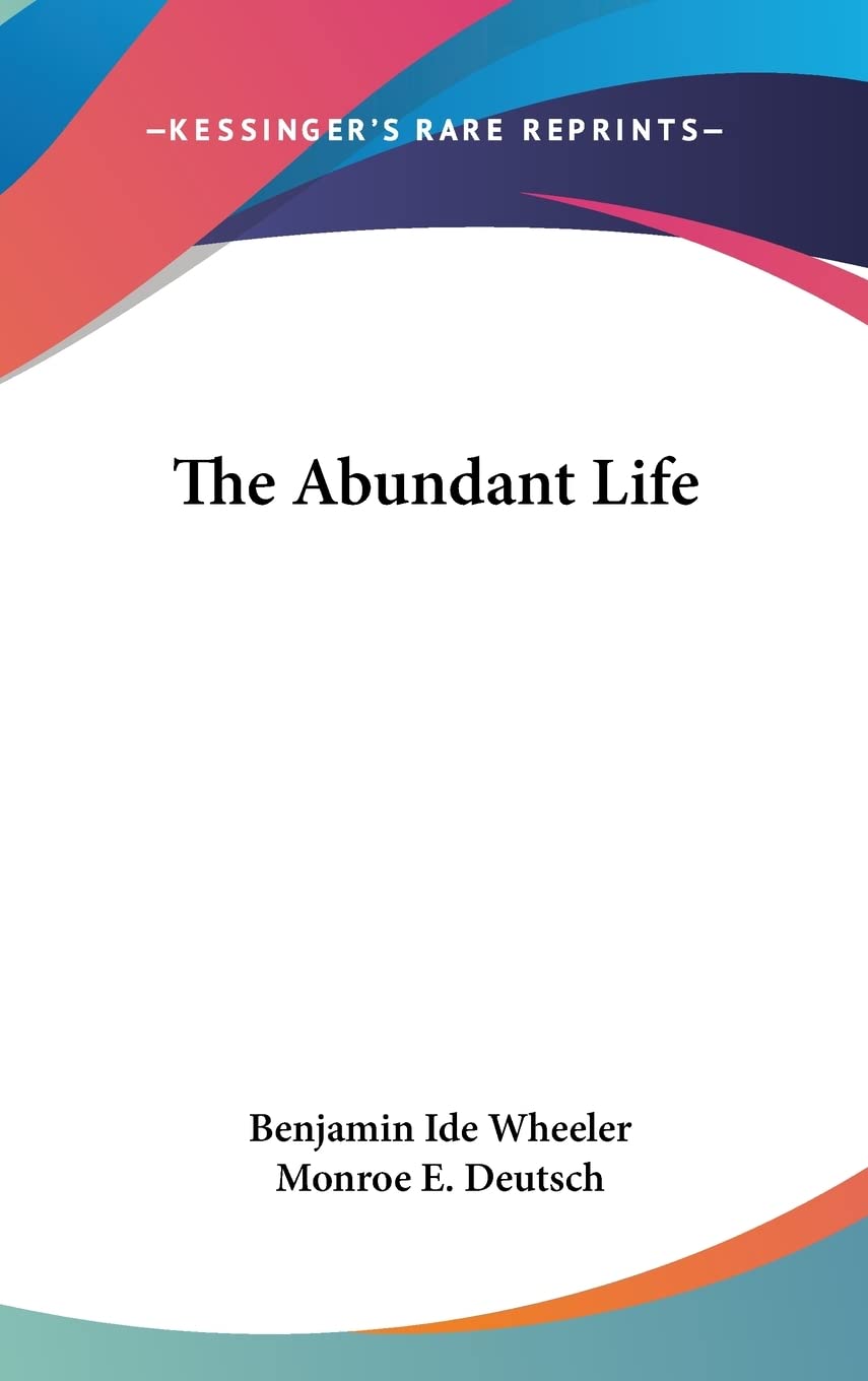 Product Image: The Abundant Life