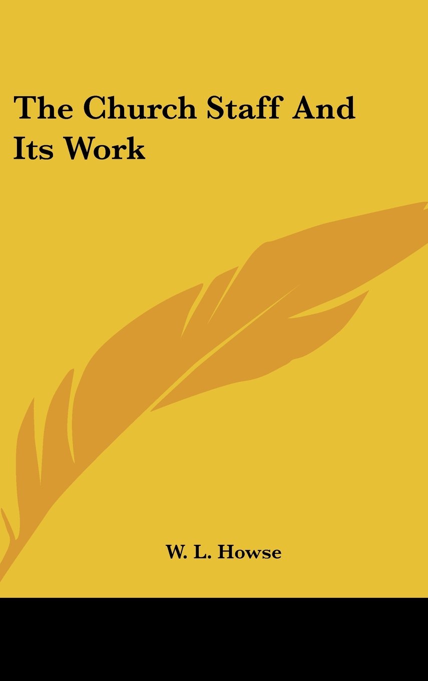 Product Image: The Church Staff And Its Work