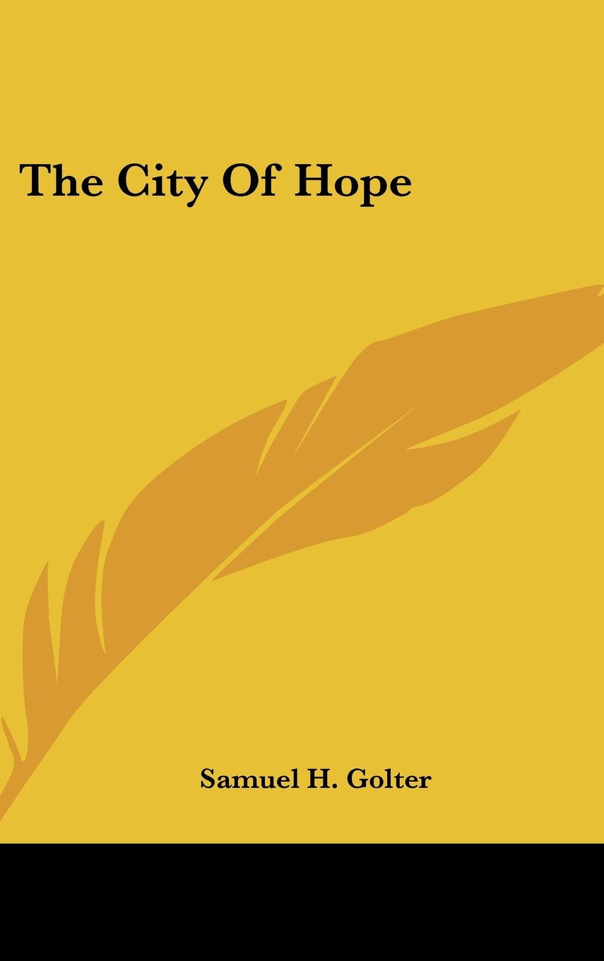 The City Of Hope Books
