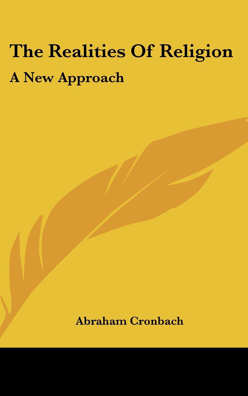 The Realities of Religion: A New Approach Books