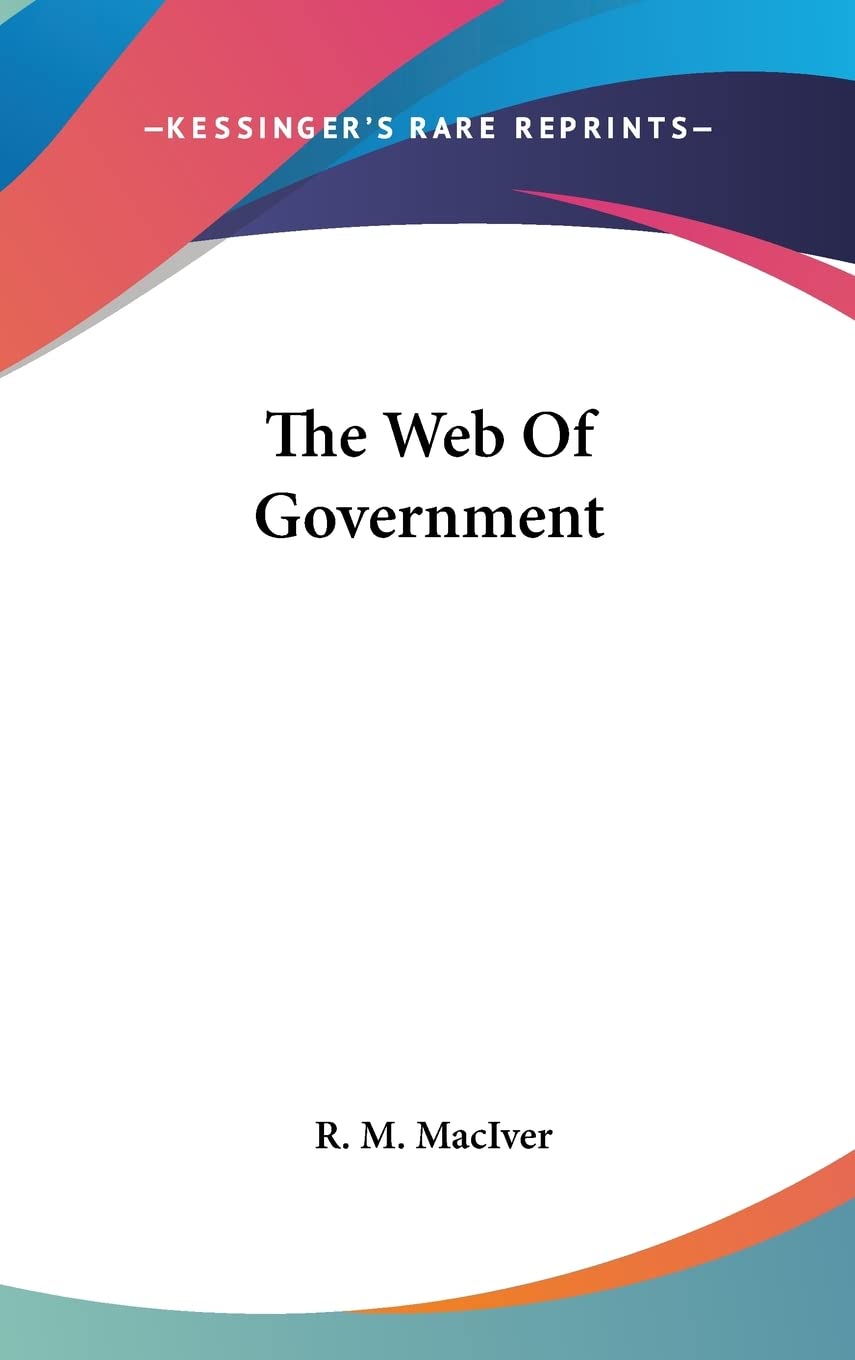 Product Image: The Web Of Government